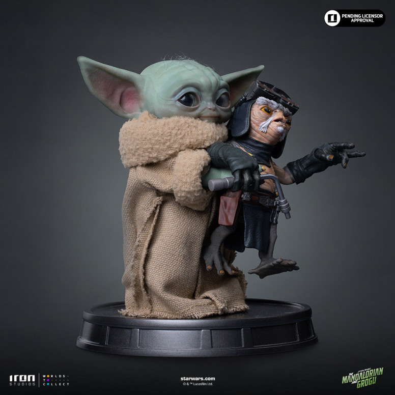 Iron Studios - Grogu No Squeezy - Grogu Collection Legacy Replica 1/4 - Star Wars: The Mandalorian e Grogu