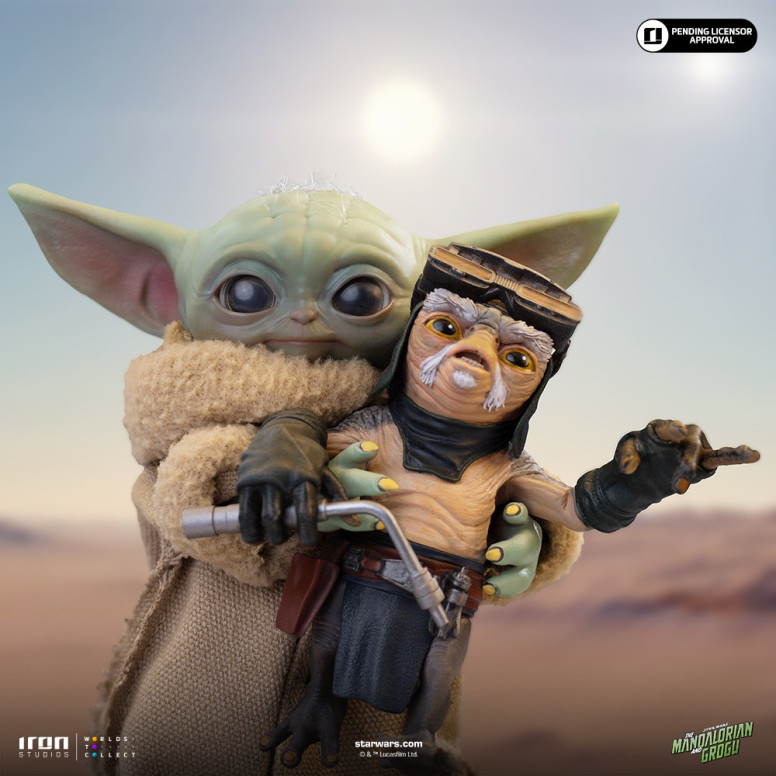 Iron Studios - Grogu No Squeezy - Grogu Collection Legacy Replica 1/4 - Star Wars: The Mandalorian e Grogu