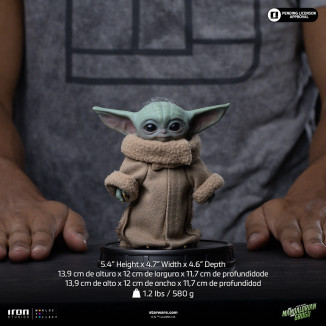 Iron Studios - Grogu sempre curioso - Grogu Collection Legacy Replica 1/4 - Star Wars: The Mandalorian e Grogu
