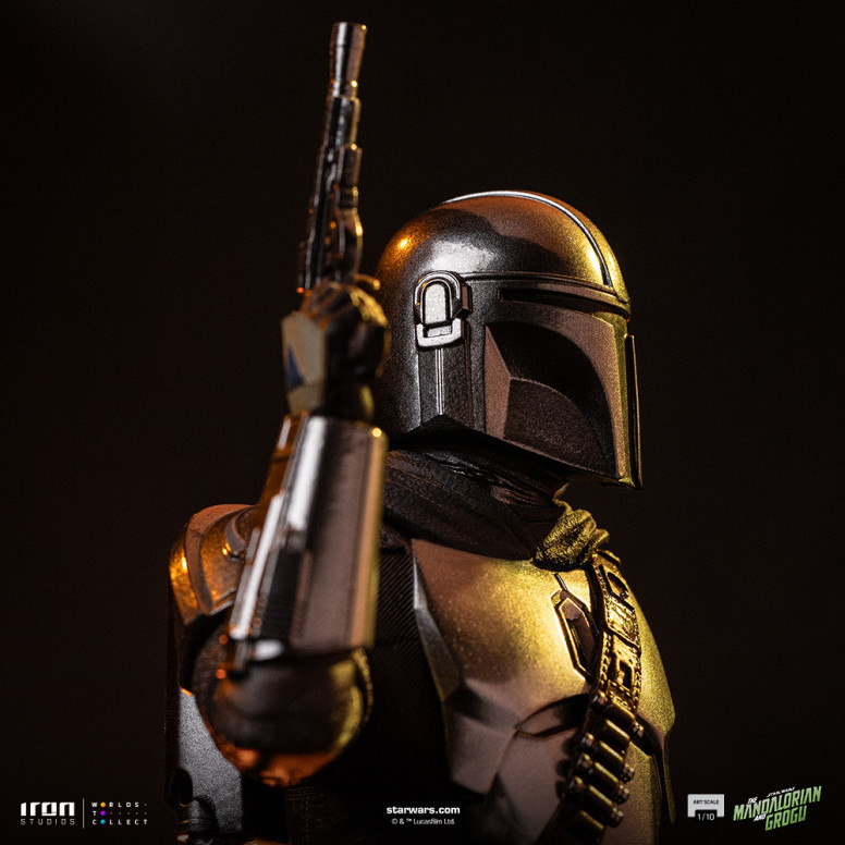 Iron Studios Star Wars - Il Mandaloriano e Grogu Art Scale 1/10 - Il Mandaloriano e Grogu Movie