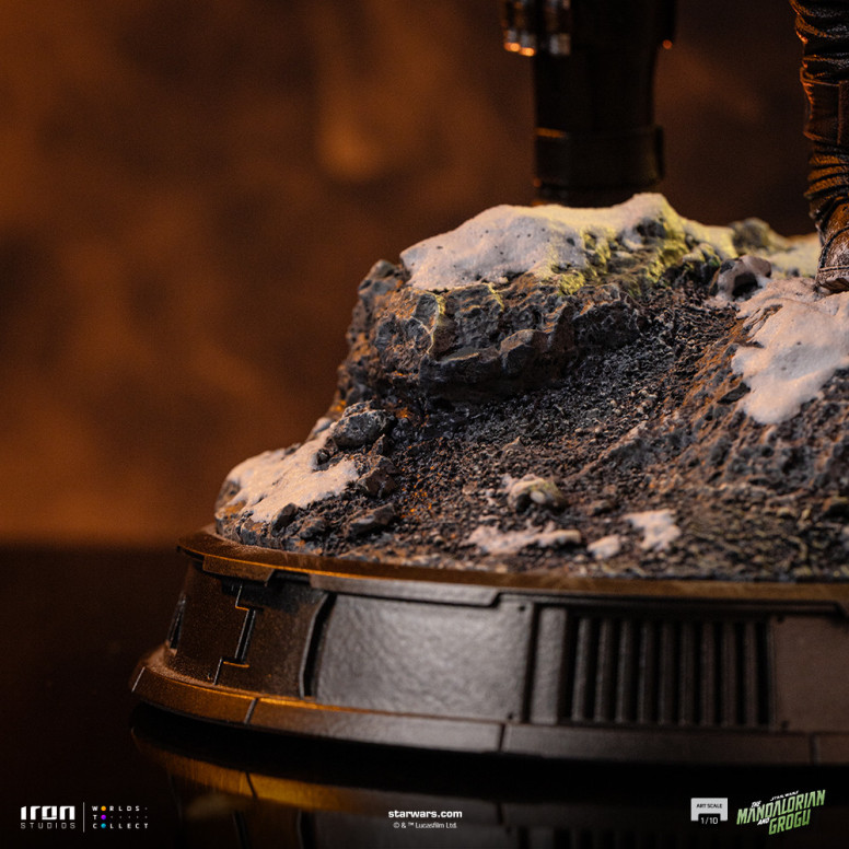 Iron Studios Star Wars - Il Mandaloriano e Grogu Art Scale 1/10 - Il Mandaloriano e Grogu Movie