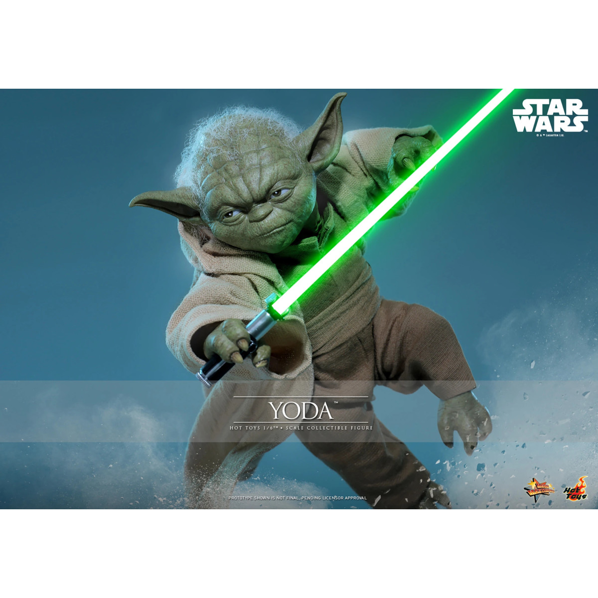Hot Toys Star Wars - YODA 1/6 MMS878 - Episodio III: la vendetta dei Sith