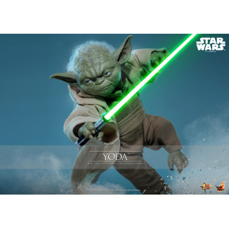 Hot Toys Star Wars - YODA 1/6 MMS878 - Episodio III: la vendetta dei Sith