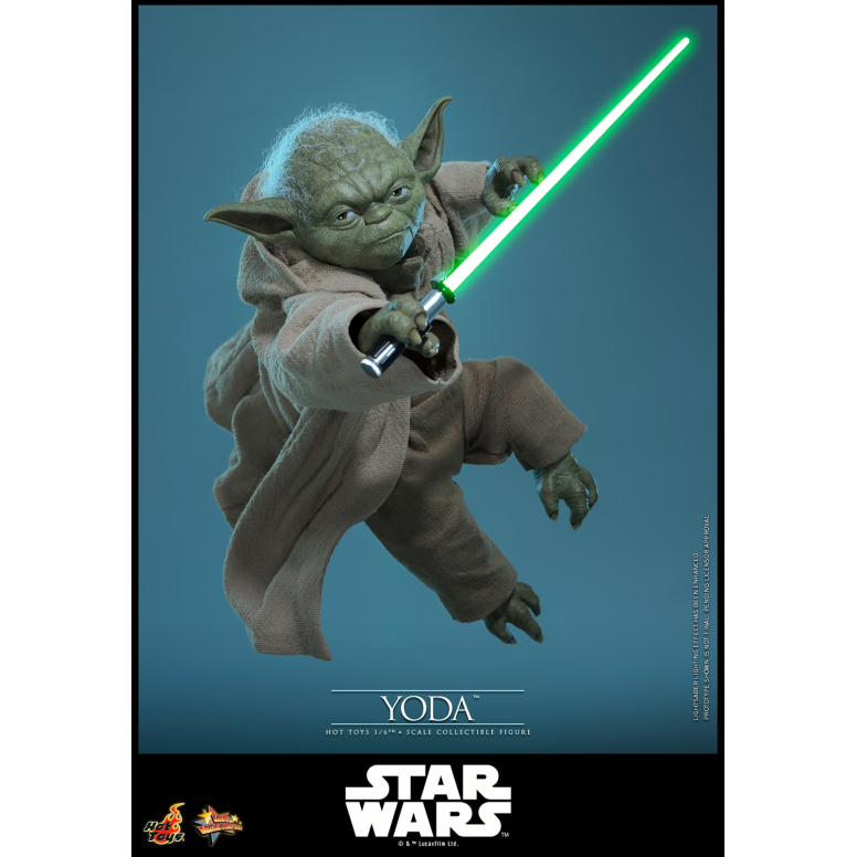 Hot Toys Star Wars - YODA 1/6 MMS878 - Episodio III: la vendetta dei Sith