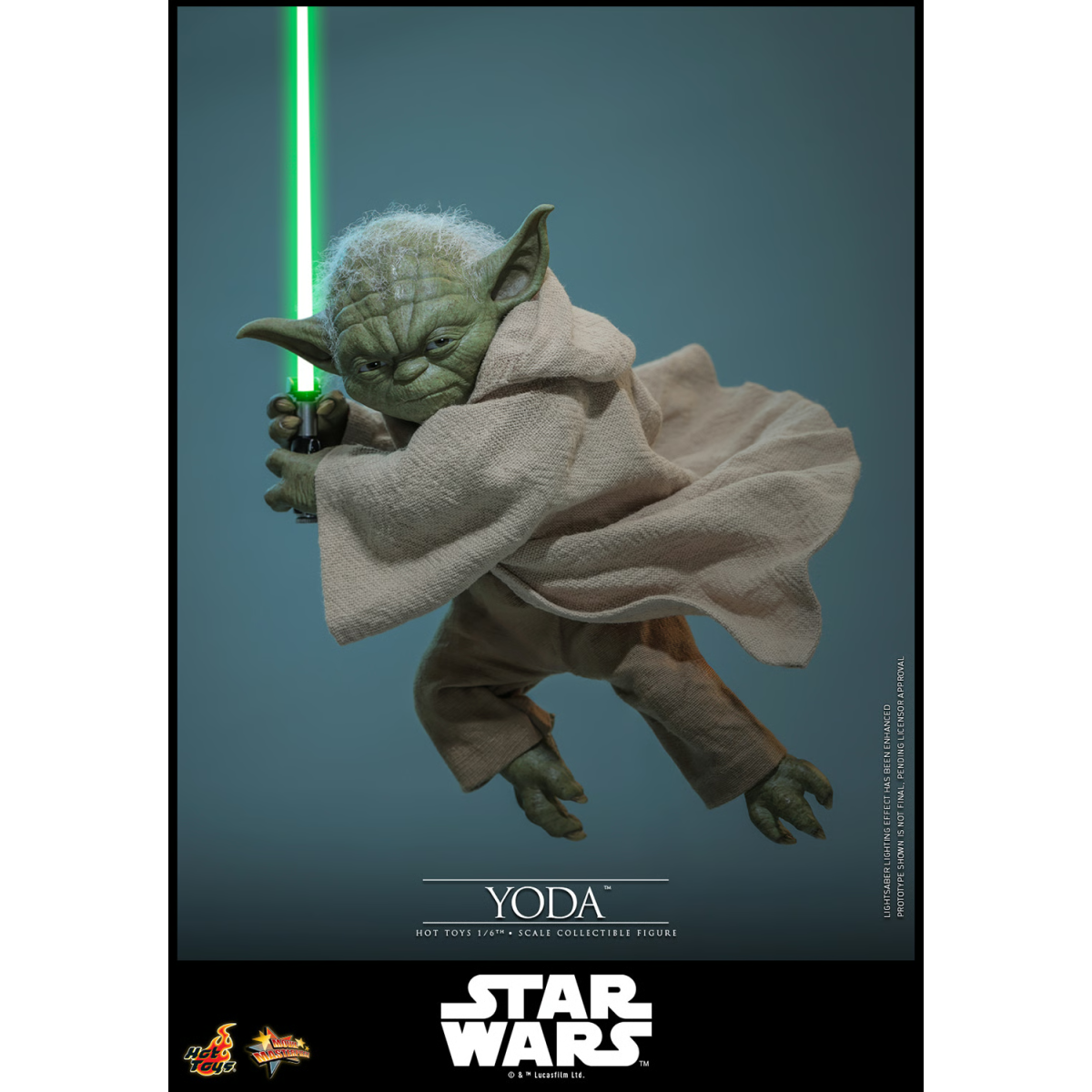 Hot Toys Star Wars - YODA 1/6 MMS878 - Episodio III: la vendetta dei Sith