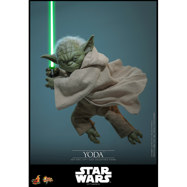 Hot Toys Star Wars - YODA 1/6 MMS878 - Episodio III: la vendetta dei Sith