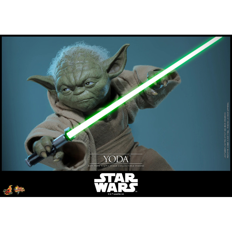 Hot Toys Star Wars - YODA 1/6 MMS878 - Episodio III: la vendetta dei Sith