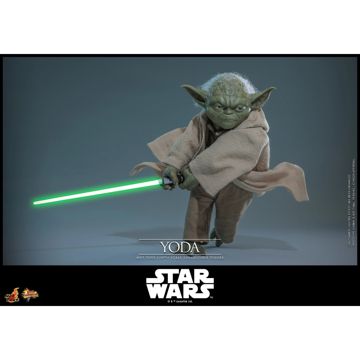 Hot Toys Star Wars - YODA 1/6 MMS878 - Episodio III: la vendetta dei Sith