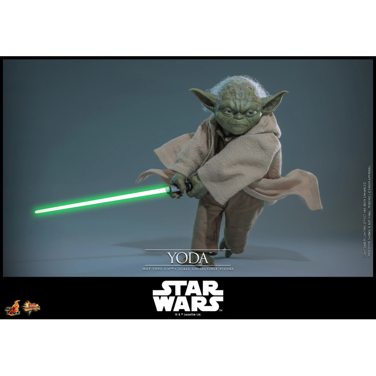 Hot Toys Star Wars - YODA 1/6 MMS878 - Episodio III: la vendetta dei Sith