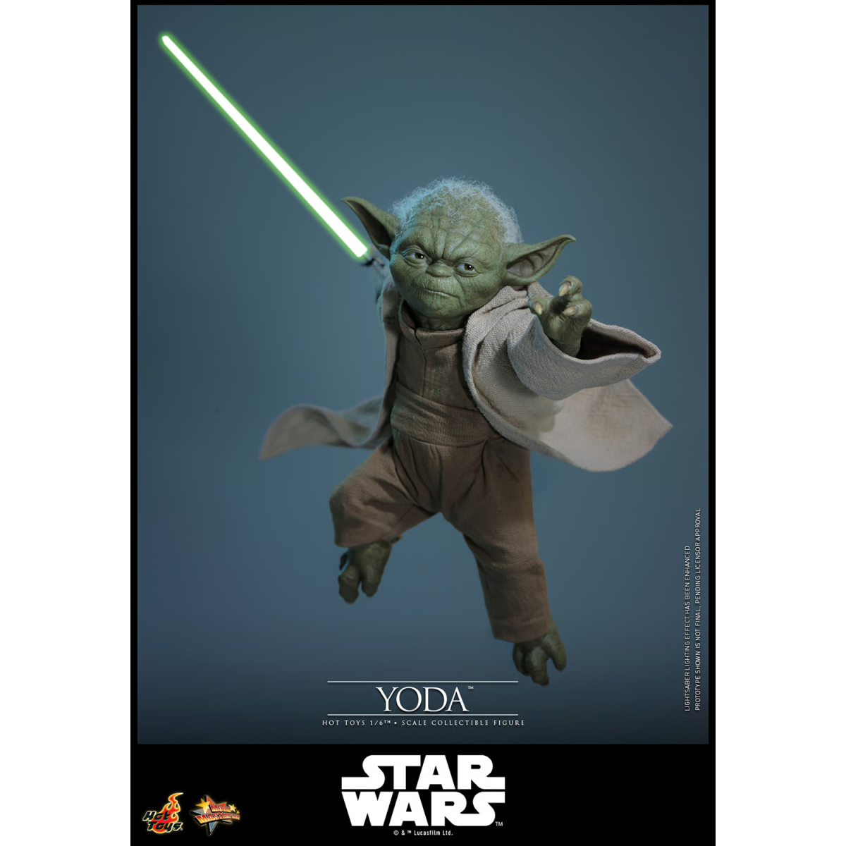 Hot Toys Star Wars - YODA 1/6 MMS878 - Episodio III: la vendetta dei Sith
