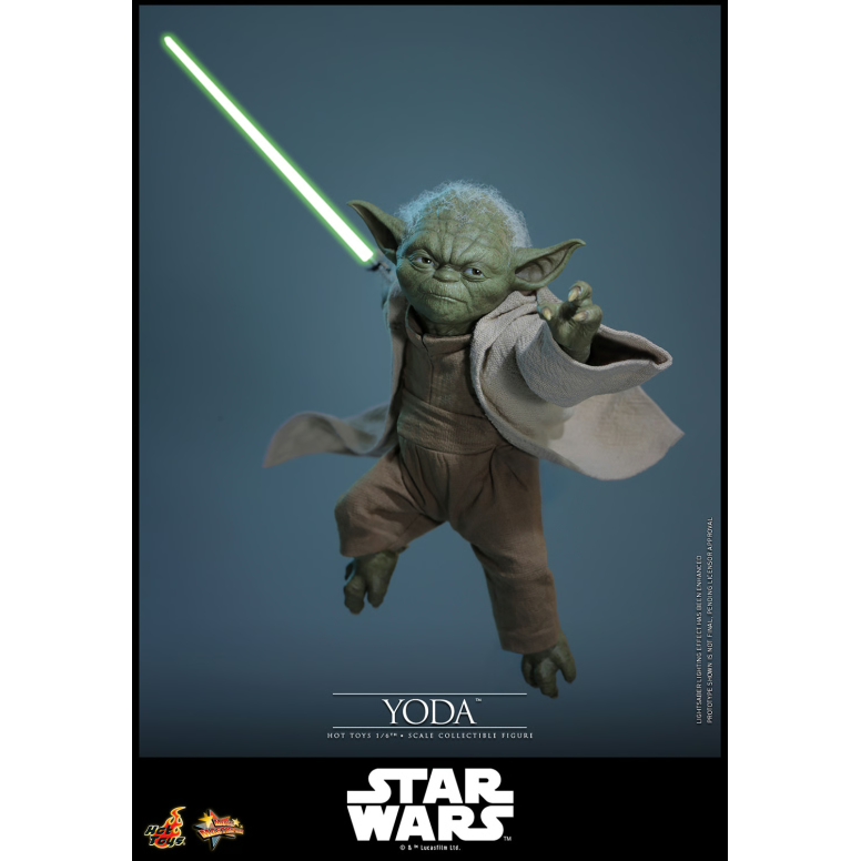 Hot Toys Star Wars - YODA 1/6 MMS878 - Episodio III: la vendetta dei Sith
