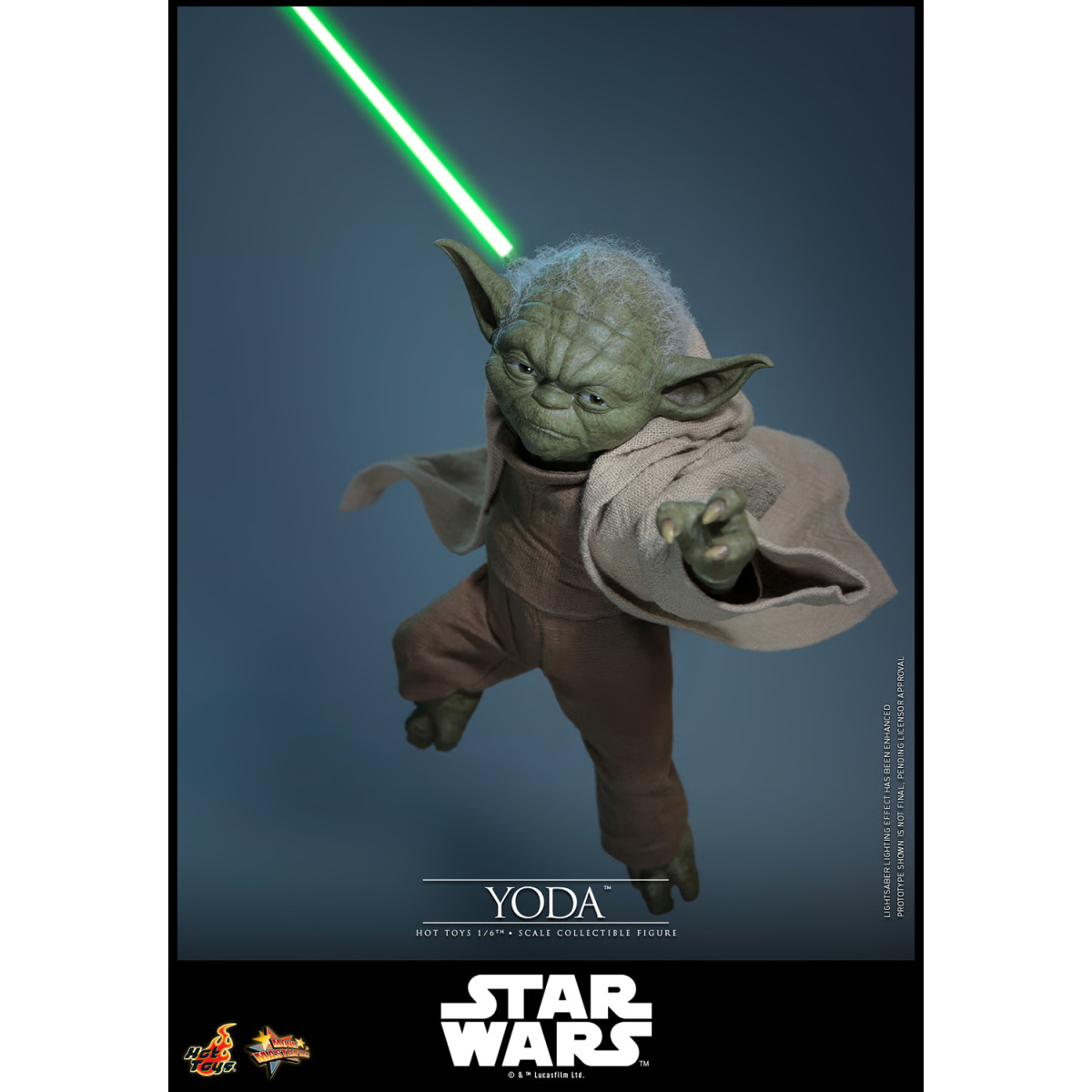 Hot Toys Star Wars - YODA 1/6 MMS878 - Episodio III: la vendetta dei Sith