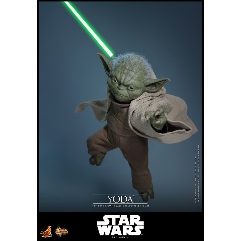 Hot Toys Star Wars - YODA 1/6 MMS878 - Episodio III: la vendetta dei Sith