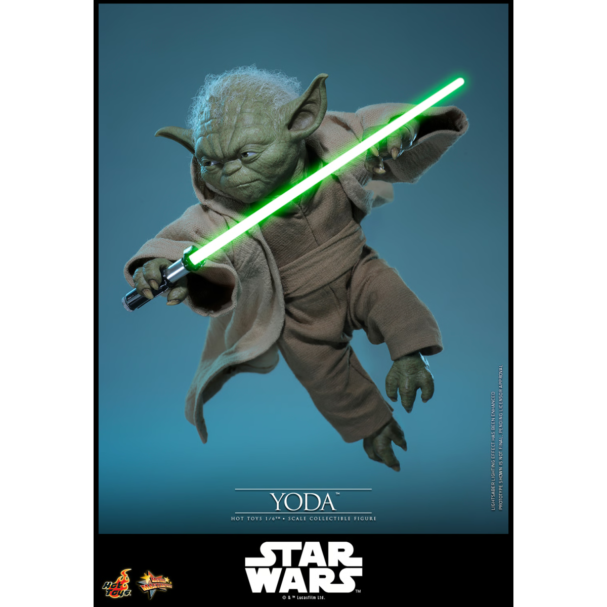 Hot Toys Star Wars - YODA 1/6 MMS878 - Episodio III: la vendetta dei Sith