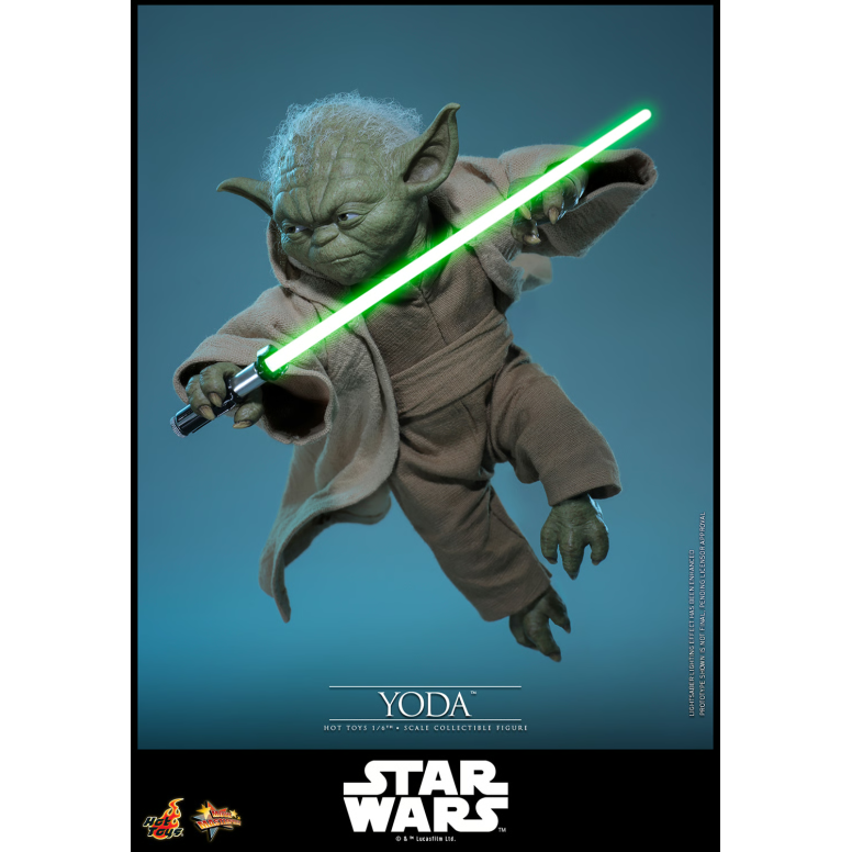 Hot Toys Star Wars - YODA 1/6 MMS878 - Episodio III: la vendetta dei Sith