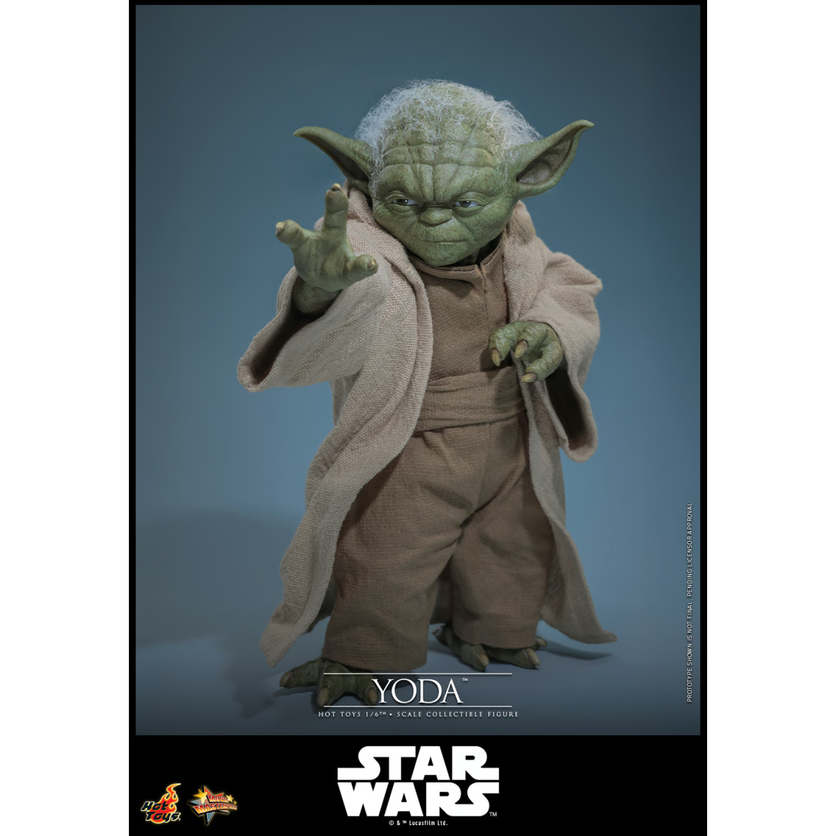 Hot Toys Star Wars - YODA 1/6 MMS878 - Episodio III: la vendetta dei Sith