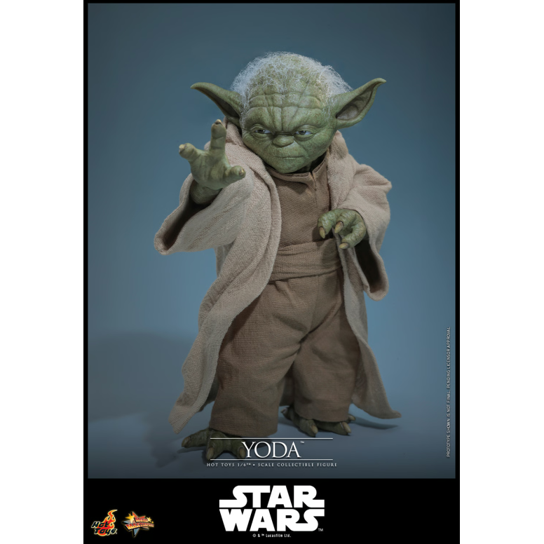 Hot Toys Star Wars - YODA 1/6 MMS878 - Episodio III: la vendetta dei Sith