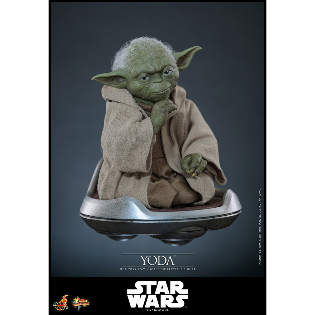 Hot Toys Star Wars - YODA 1/6 MMS878 - Episodio III: la vendetta dei Sith