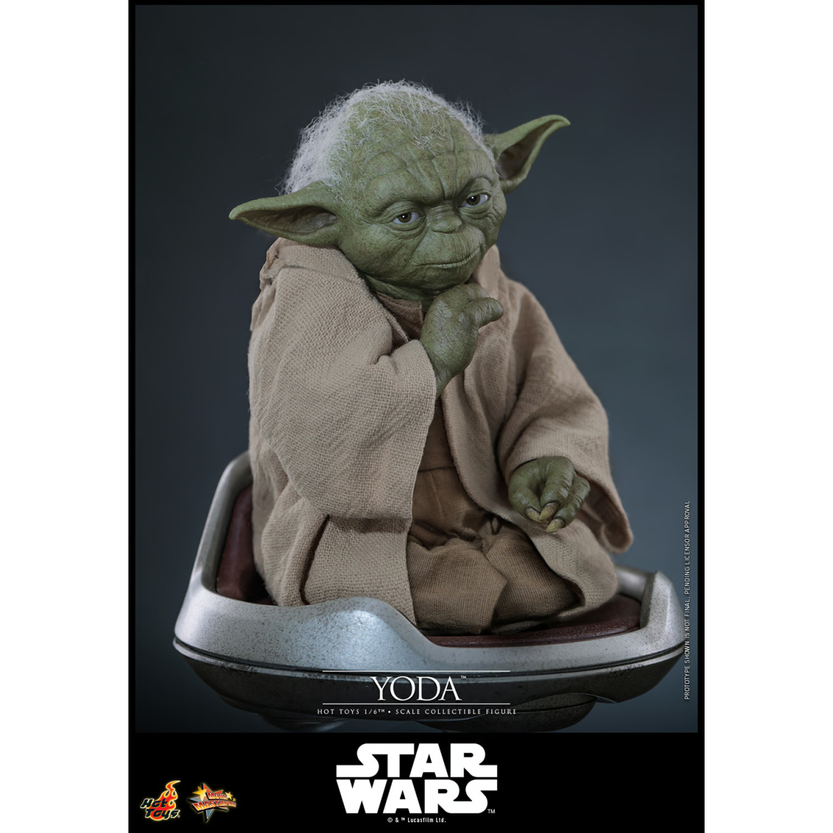 Hot Toys Star Wars - YODA 1/6 MMS878 - Episodio III: la vendetta dei Sith