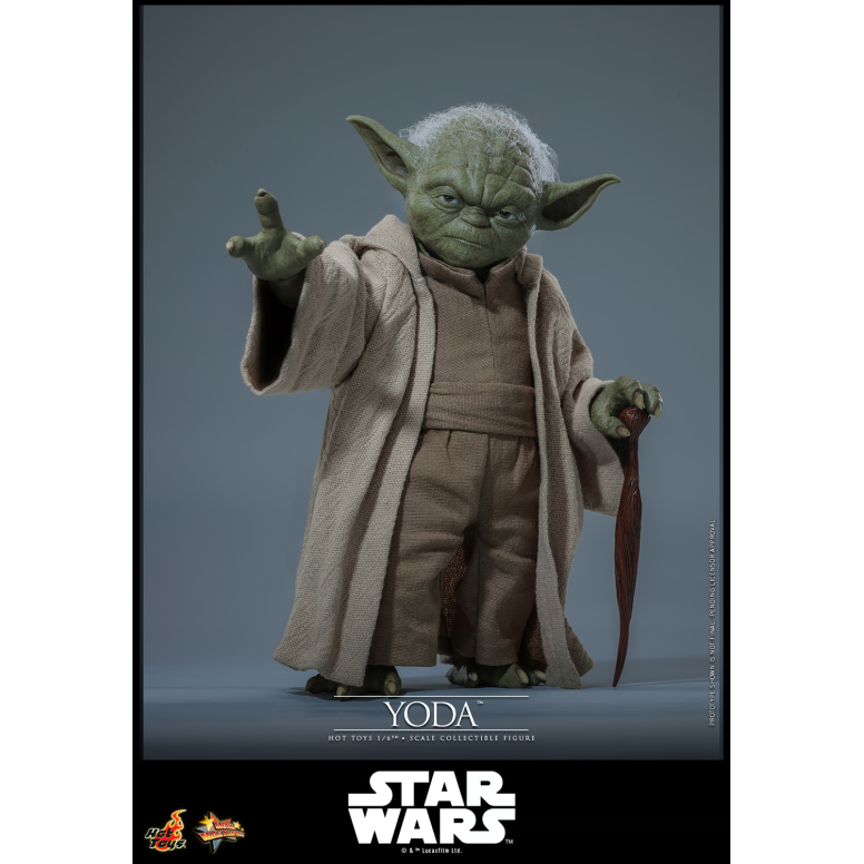 Hot Toys Star Wars - YODA 1/6 MMS878 - Episodio III: la vendetta dei Sith