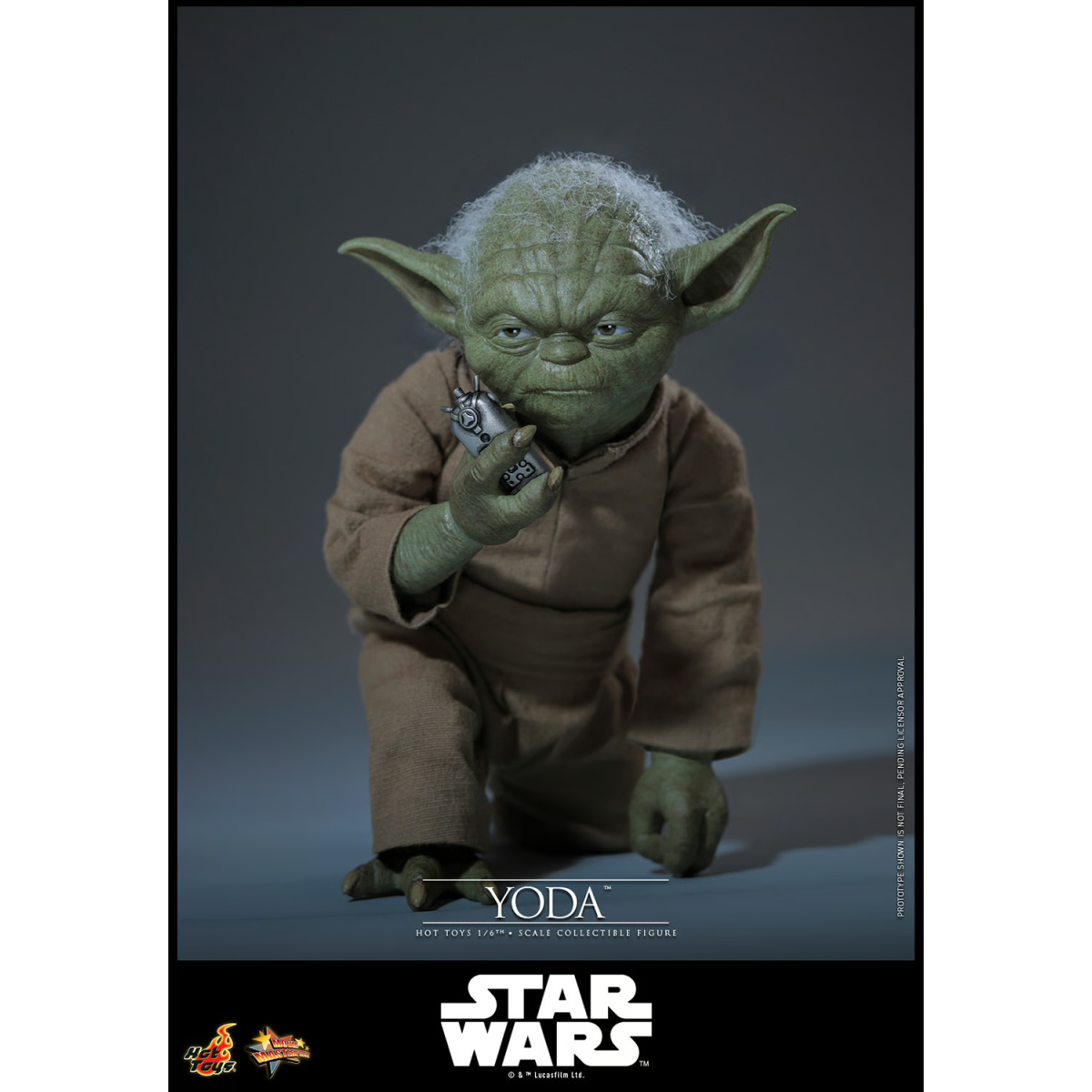Hot Toys Star Wars - YODA 1/6 MMS878 - Episodio III: la vendetta dei Sith
