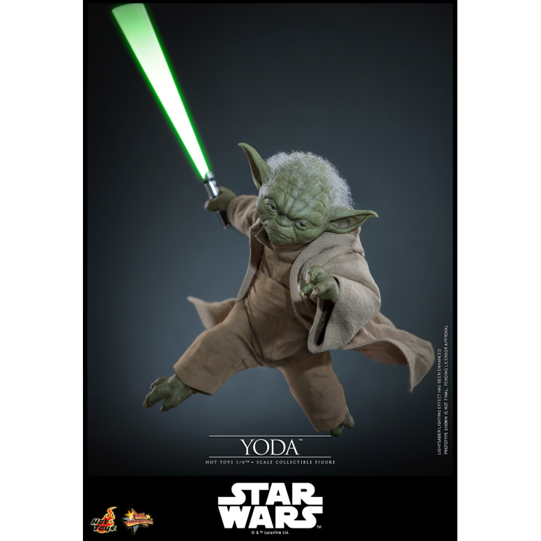 Hot Toys Star Wars - YODA 1/6 MMS878 - Episodio III: la vendetta dei Sith