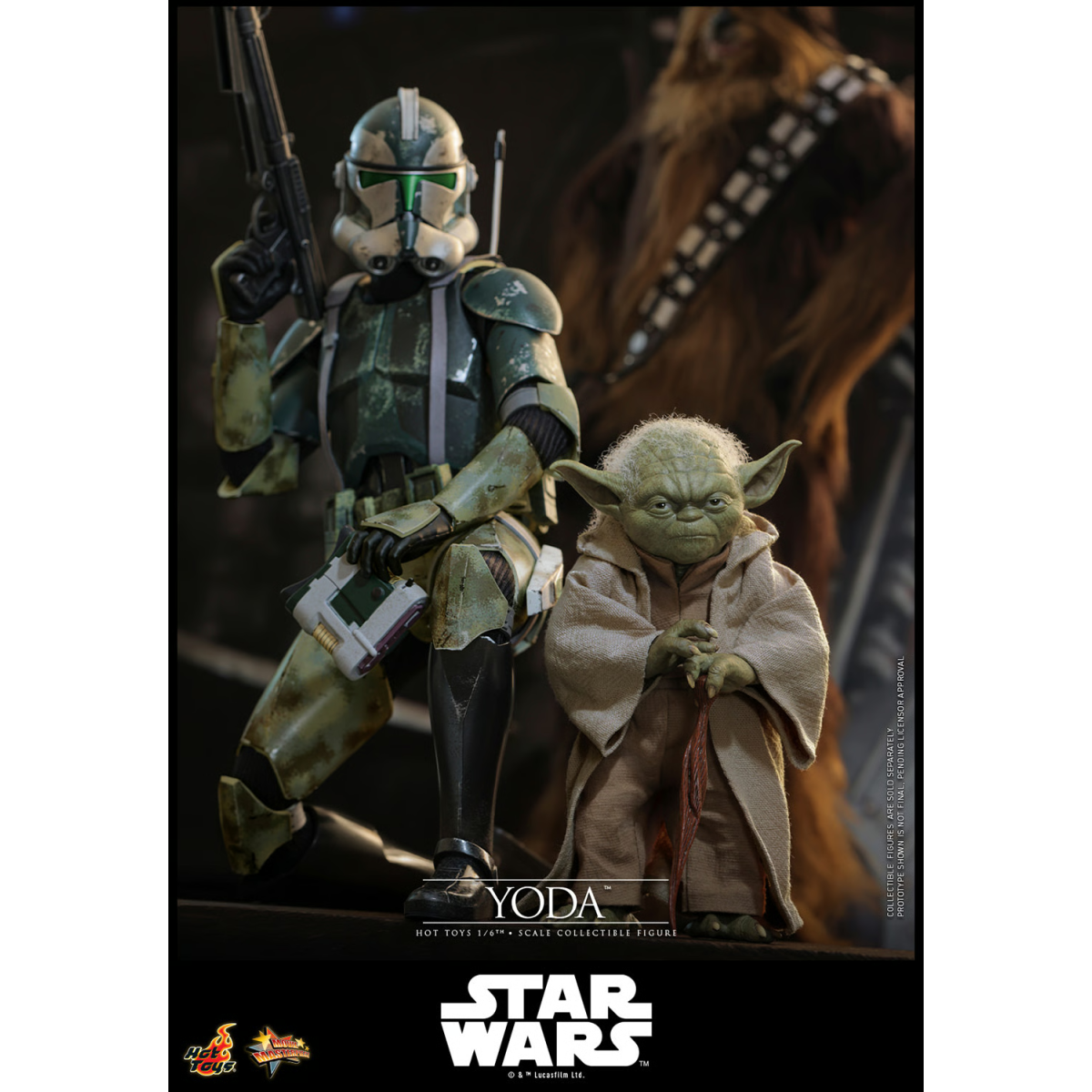 Hot Toys Star Wars - YODA 1/6 MMS878 - Episodio III: la vendetta dei Sith