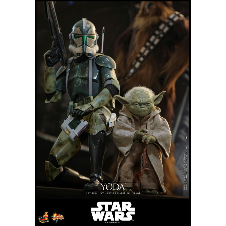 Hot Toys Star Wars - YODA 1/6 MMS878 - Episodio III: la vendetta dei Sith