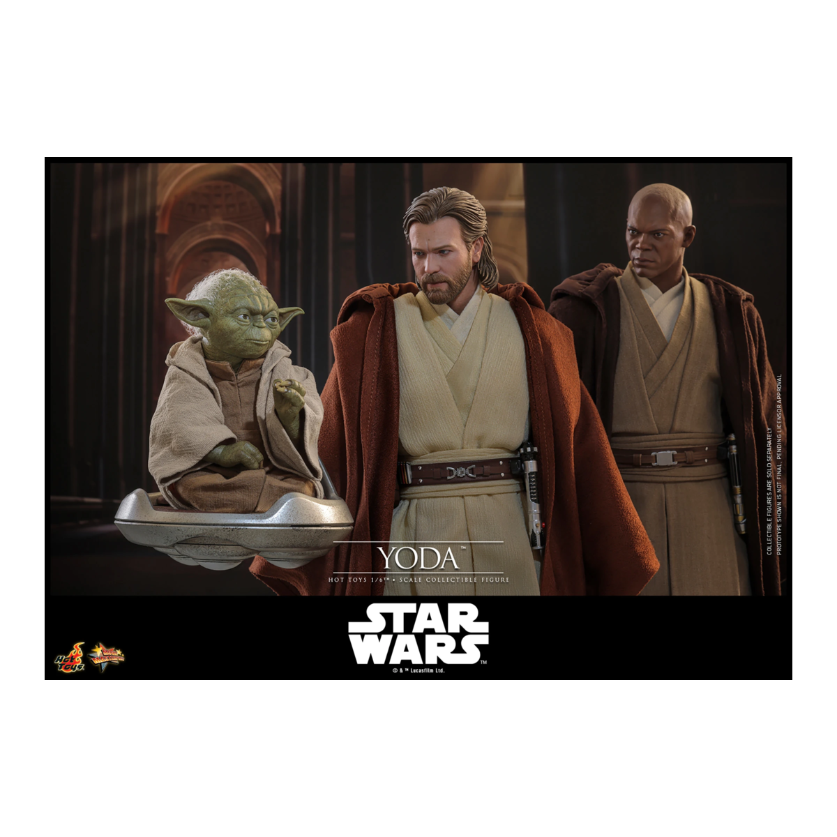 Hot Toys Star Wars - YODA 1/6 MMS878 - Episodio III: la vendetta dei Sith