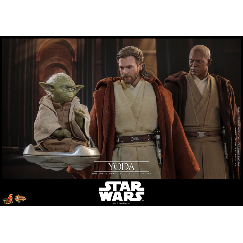 Hot Toys Star Wars - YODA 1/6 MMS878 - Episodio III: la vendetta dei Sith
