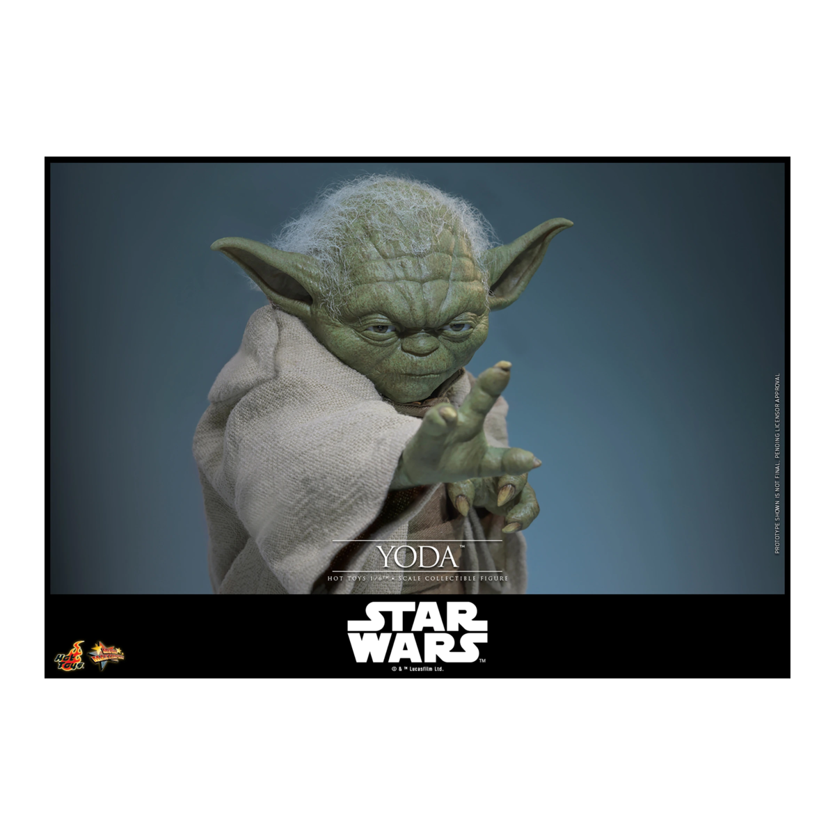 Hot Toys Star Wars - YODA 1/6 MMS878 - Episodio III: la vendetta dei Sith