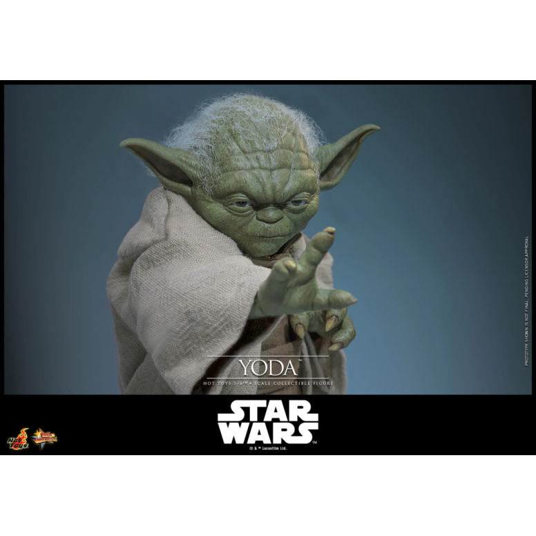 Hot Toys Star Wars - YODA 1/6 MMS878 - Episodio III: la vendetta dei Sith