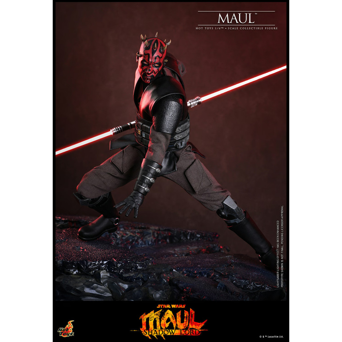 Hot Toys Star Wars - Darth Maul 1/6 TMS187 - Star Wars: Maul - Signore delle ombre