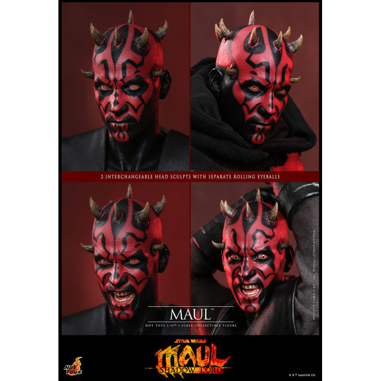Hot Toys Star Wars - Darth Maul 1/6 TMS187 - Star Wars: Maul - Signore delle ombre