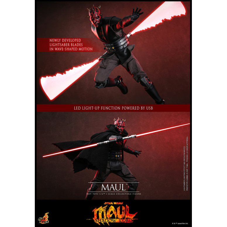 Hot Toys Star Wars - Darth Maul 1/6 TMS187 - Star Wars: Maul - Signore delle ombre