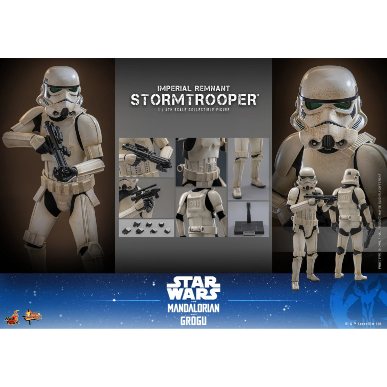 Hot Toys Star Wars - Imperial Remnant Stormtrooper 1/6 MMS836 - Star Wars: The Mandalorian & Grogu