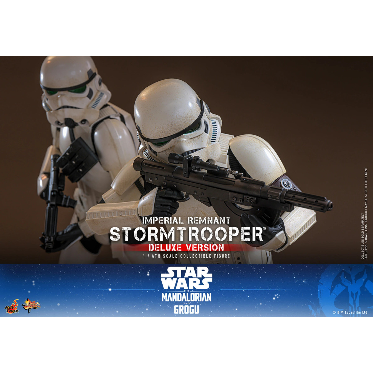 Hot Toys Star Wars - Imperial Remnant Stormtrooper Deluxe Version 1/6 MMS837 - Star Wars: The Mandalorian & Grogu