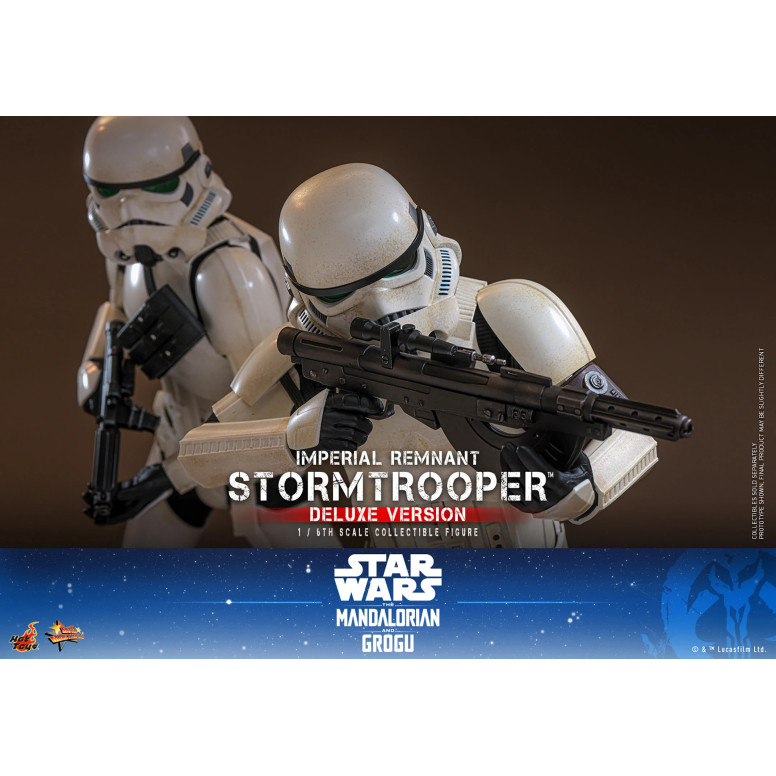 Hot Toys Star Wars - Imperial Remnant Stormtrooper Deluxe Version 1/6 MMS837 - Star Wars: The Mandalorian & Grogu