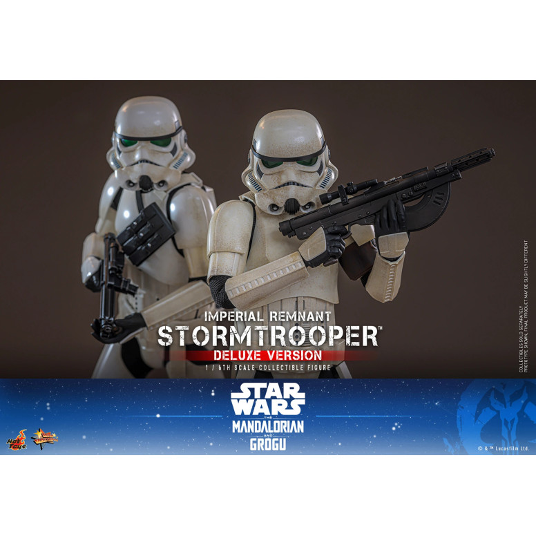Hot Toys Star Wars - Imperial Remnant Stormtrooper Deluxe Version 1/6 MMS837 - Star Wars: The Mandalorian & Grogu
