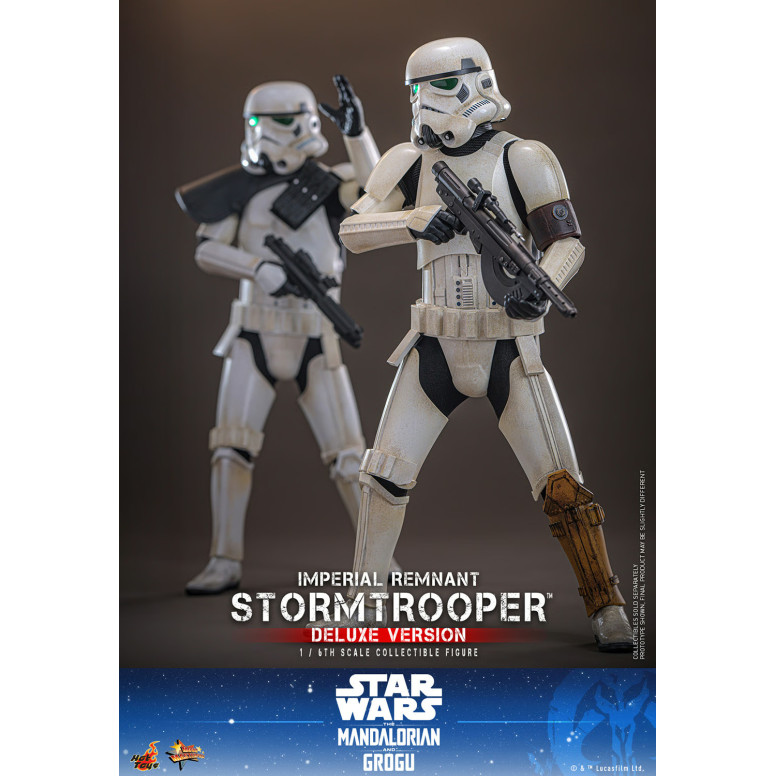 Hot Toys Star Wars - Imperial Remnant Stormtrooper Deluxe Version 1/6 MMS837 - Star Wars: The Mandalorian & Grogu
