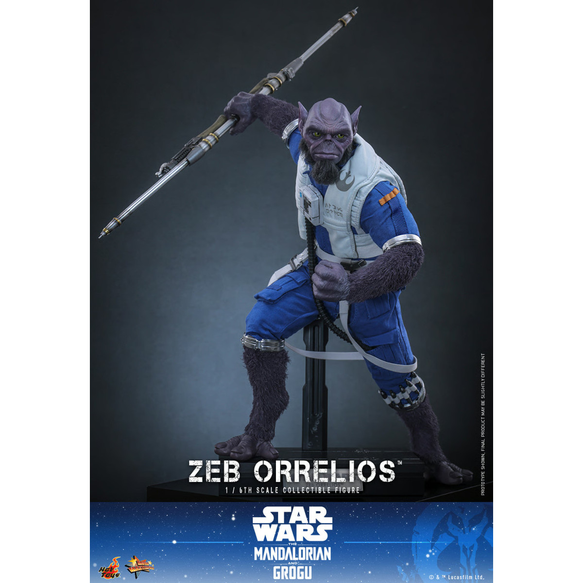 Hot Toys Star Wars - Zeb Orrelios 1/6 MMS876 - Star Wars: The Mandalorian & Grogu