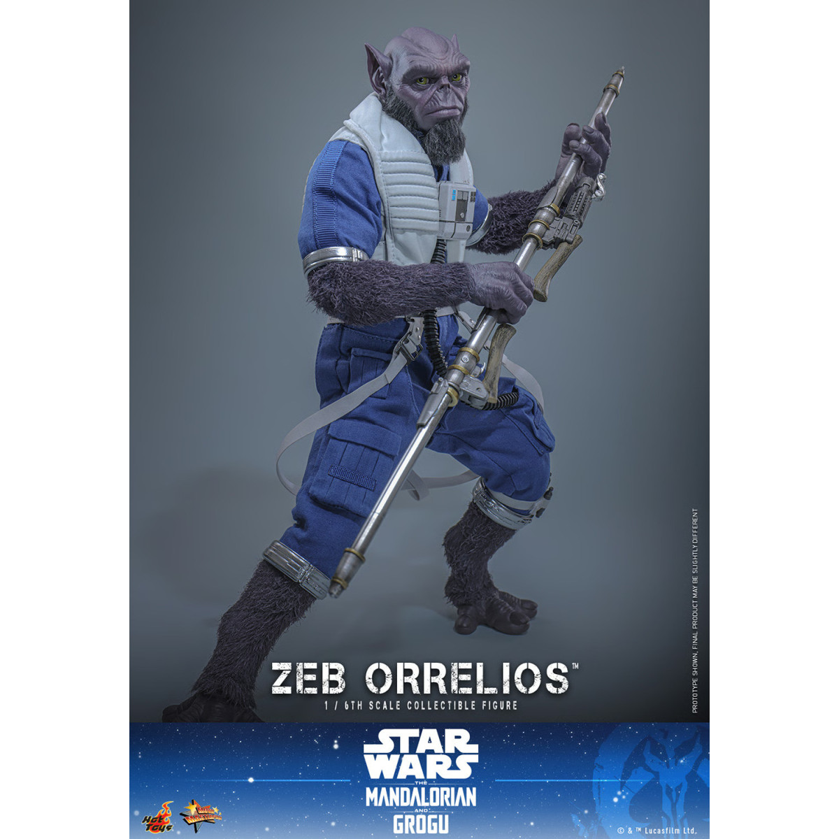 Hot Toys Star Wars - Zeb Orrelios 1/6 MMS876 - Star Wars: The Mandalorian & Grogu