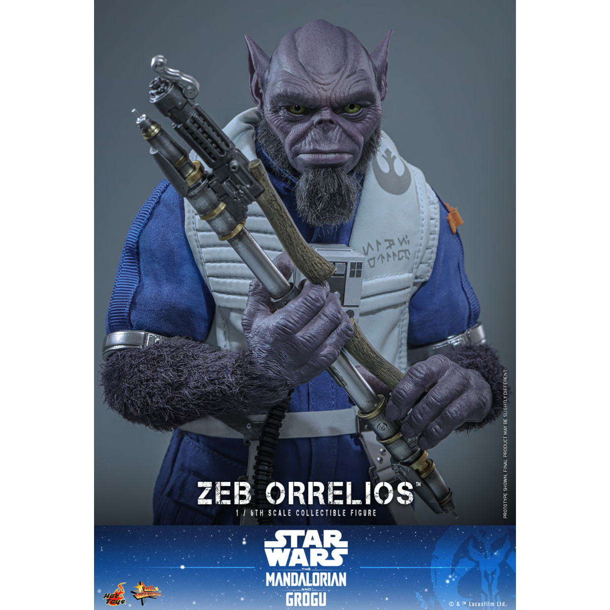 Hot Toys Star Wars - Zeb Orrelios 1/6 MMS876 - Star Wars: The Mandalorian & Grogu