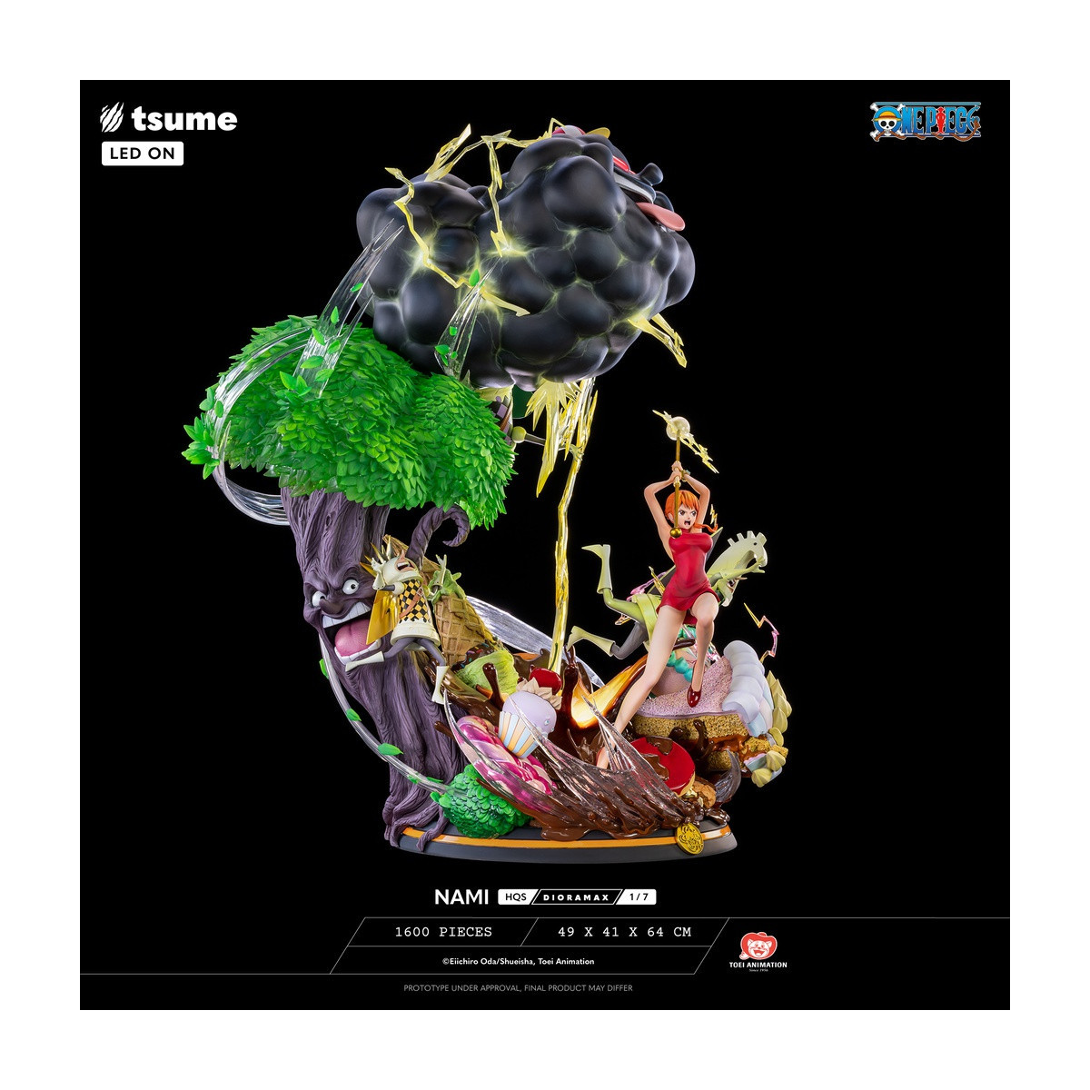 Tsume One Piece - NAMI HQS Dioramax 1/7