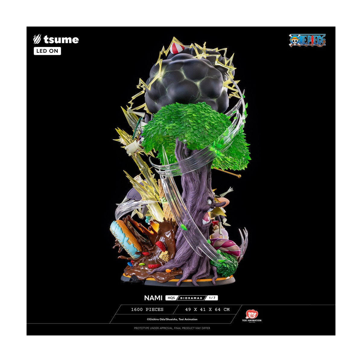 Tsume One Piece - NAMI HQS Dioramax 1/7