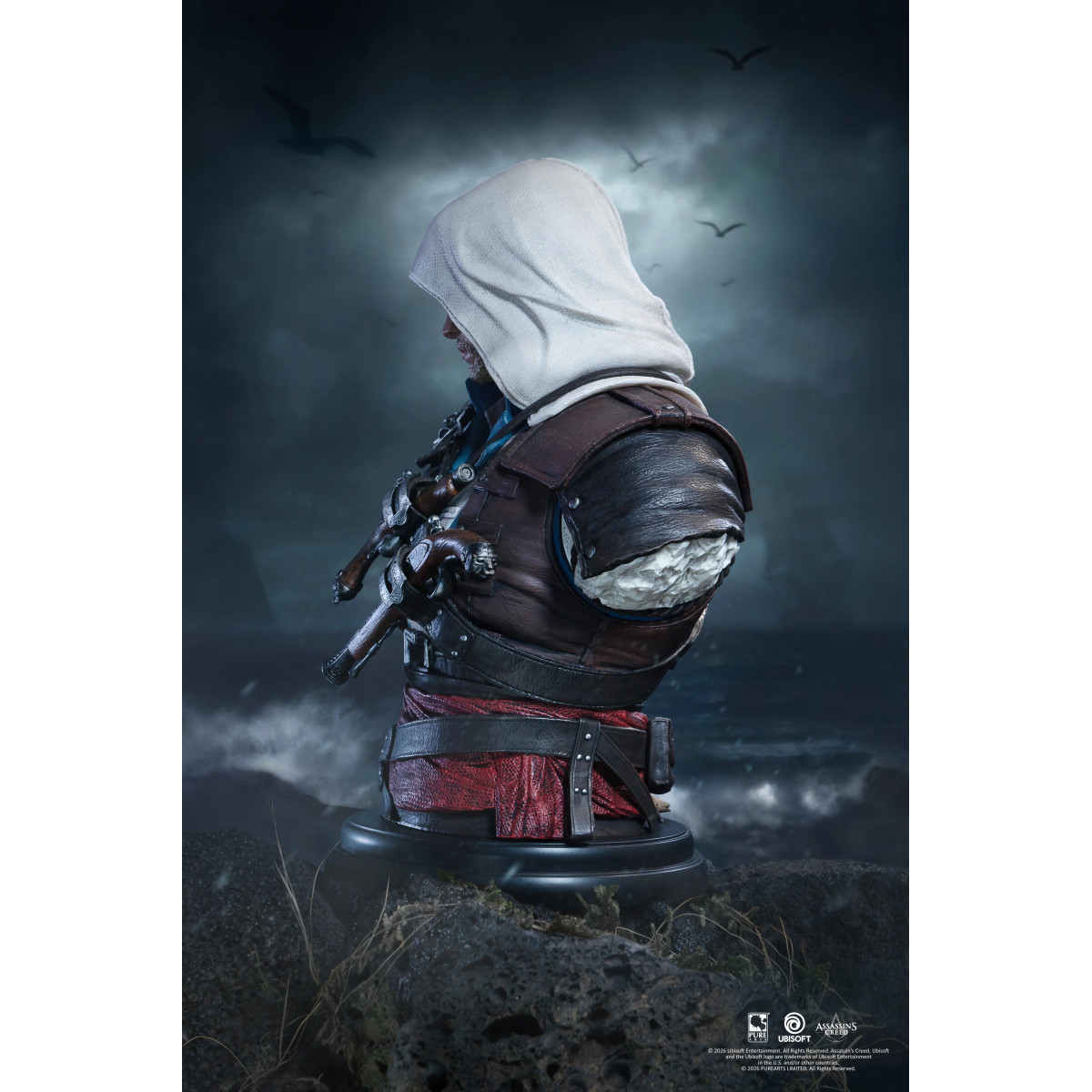 Pure Arts - Edward Kenway busto in scala 1/4 - Assassin's Creed Black Flag