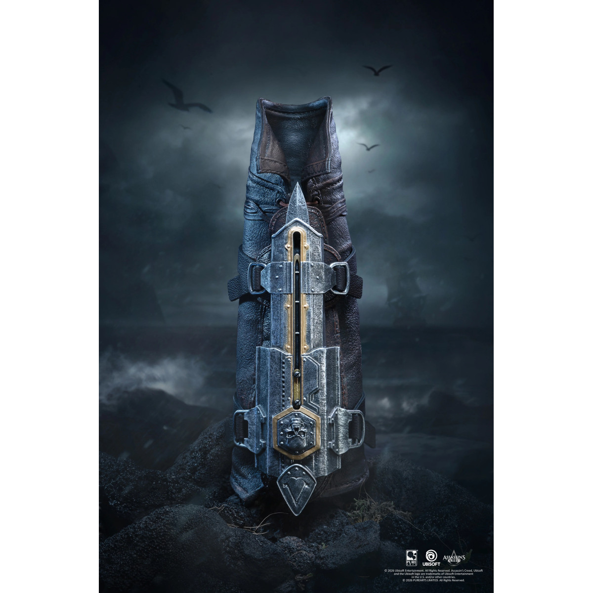Pure Arts - Edward Kenway Hidden Blade Replica in scala 1/1 - Assassin's Creed Bandiera nera