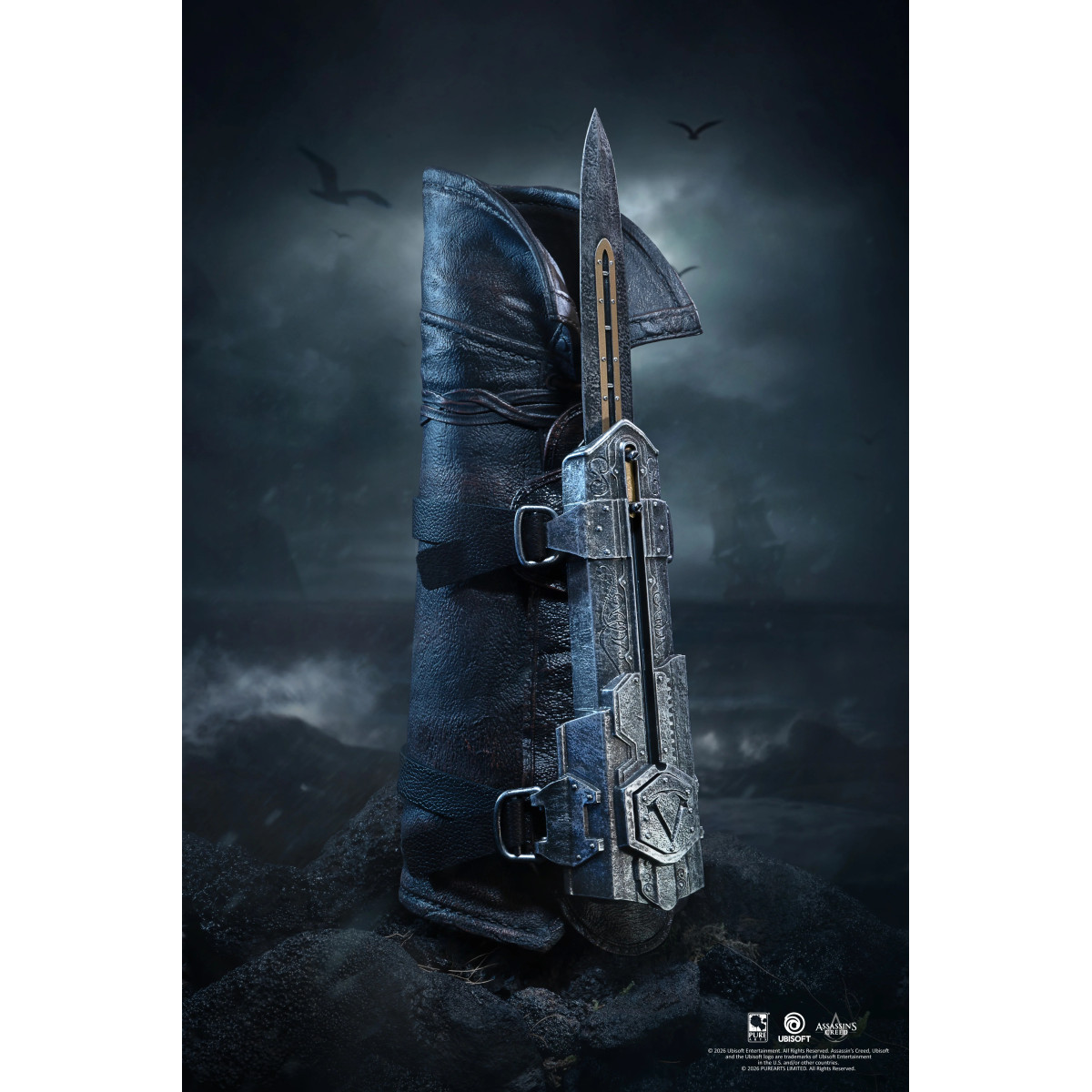 Pure Arts - Edward Kenway Hidden Blade Replica in scala 1/1 - Assassin's Creed Bandiera nera