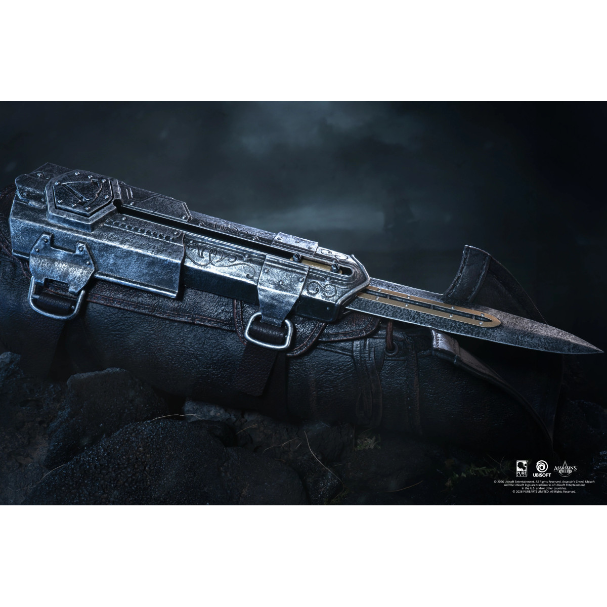 Pure Arts - Edward Kenway Hidden Blade Replica in scala 1/1 - Assassin's Creed Bandiera nera