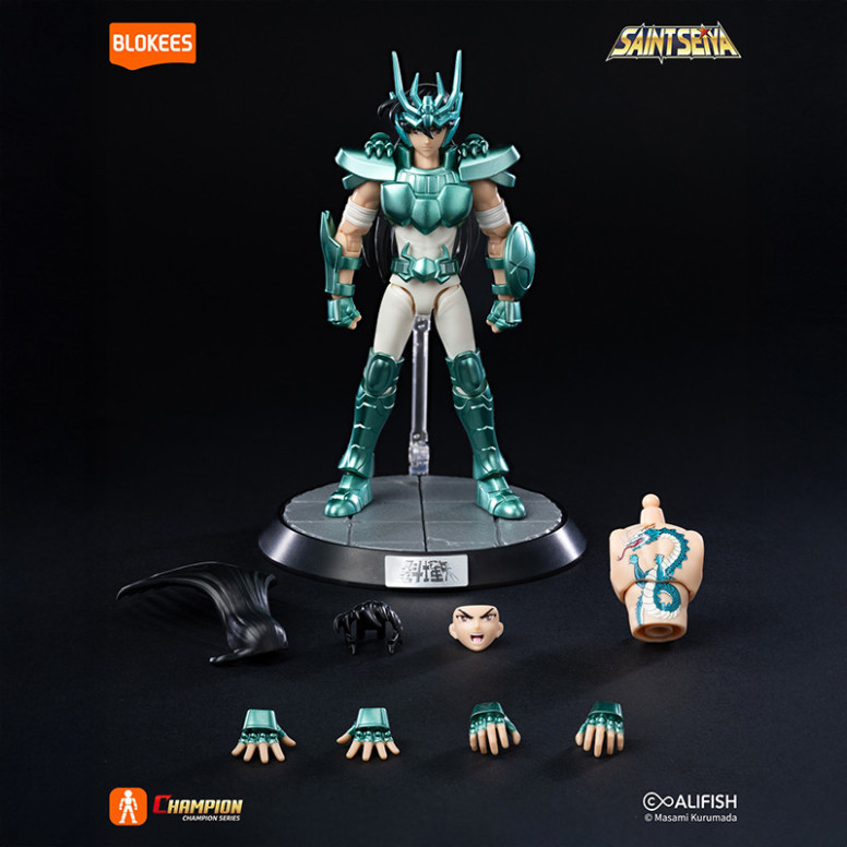 Blokees Saint Seiya - Classe Champion Dragon Shiryu v2 - Shiryu du Dragon
